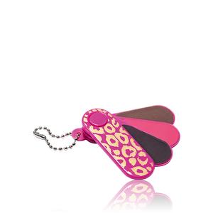 Набор пилок для ногтей «Розовый леопард»